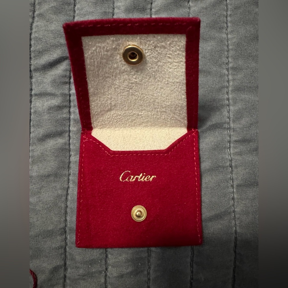 Cartier travel pouch